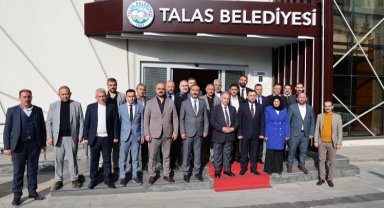 MHP Kayseri Kocasinan'dan Talas'a ziyaret