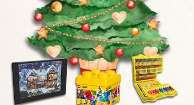 Minik eller 'umut dolu yarınlar'ı resmedecek