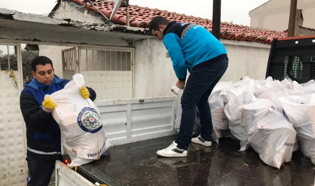 Muğla'da 17 bin 400 çuval odun dağıtıldı