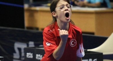 Muğlalı masa tenisi sporcusu Türkiye'yi temsil etti