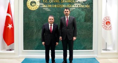 Muhittin Böcek Bakan Murat Kurum'la görüştü