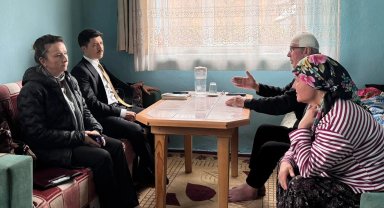 Pazaryeri Kaymakamı Kahraman'dan ev ziyaretlerine devam