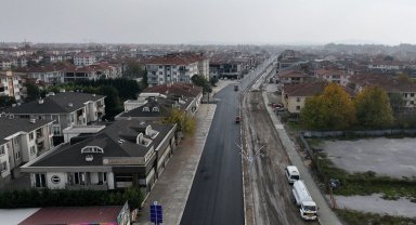 Sakarya'dan Ahmet Yesevi Caddesi'ne yenilik çalışması