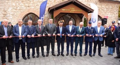 Tarihi Bursa Yenişehir Hamamı'na coşkulu açılış