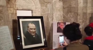 Tarihi portre Anıtkabir'de sergileniyor