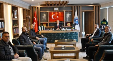 TÜGİK KULU'dan Başkan Sertdemir'e ziyaret