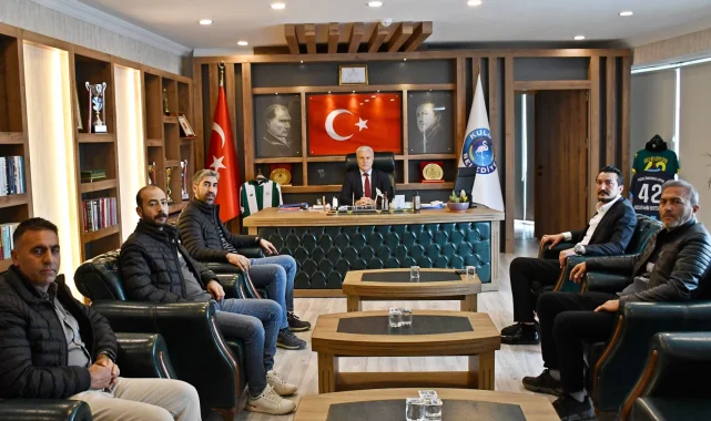 TÜGİK KULU'dan Başkan Sertdemir'e ziyaret