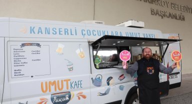 'Umut Kafe' çocukların hayatına dokunuyor