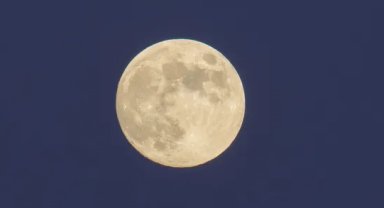 Yılın son Süper Ay'ı yükseliyor