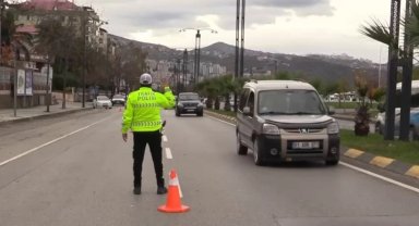 454 bin 24 araca işlem yapıldı