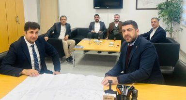 AK Parti Mardin İl Başkanı'ndan Türk Telekom'a ziyaret