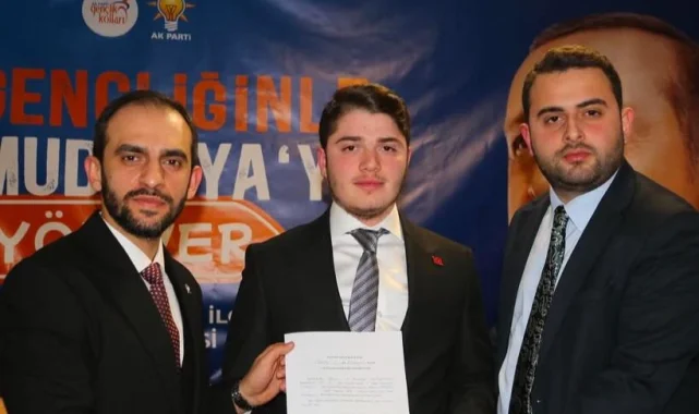 AK Parti Mudanya'da Gençlik Kaan Gürbüz'e emanet