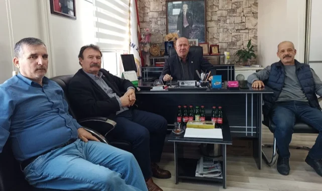 Aladdin Öztürk'ten Ziraat Odası'na ziyaret