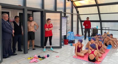 Antalya Kumluca'da Kaymakam Güneş'ten sportif ziyaret