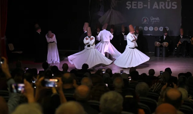 Antalya Muratpaşa'da Mevlana Şeb-i Arus töreniyle anıldı