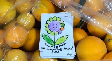 Antalyalı miniklerden Mehmetçik'e 'takviye' desteği