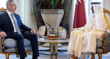 Bakan Fidan Katar Emiri Al Sani ile görüştü