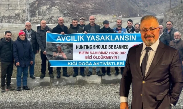 Bingöl Kiğı'da doğa aktivistlerinden avcılığa tepki!