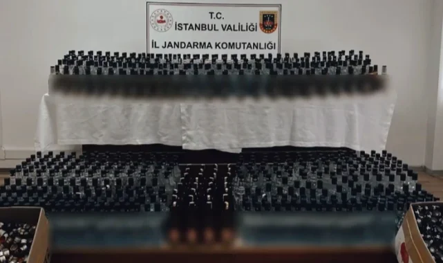 Binlerce litre sahte alkole İçişleri'nden 'Çengel'!