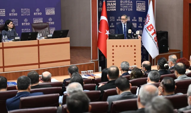 BTSO'da yılın son meclis toplantısı yapıldı