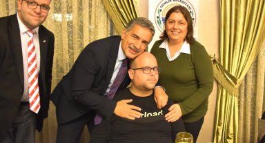 Bursa Gemlik'te engelsiz gece