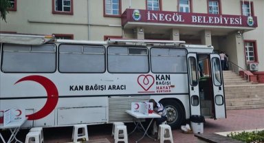 Bursa İnegöl'den Dünya Kadın Hakları Gününe özel kan bağışı kampanyası