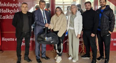 Bursa Karacabey'den okullara spor desteği devam ediyor