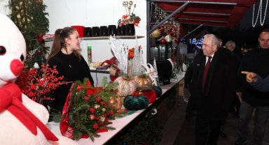 Bursa Nilüfer'de 'Yeni Yıl Festivali'ne yoğun ilgi