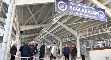 Bursa Yıldırım'da Bağlaraltı kapalı pazar alanı açılıyor