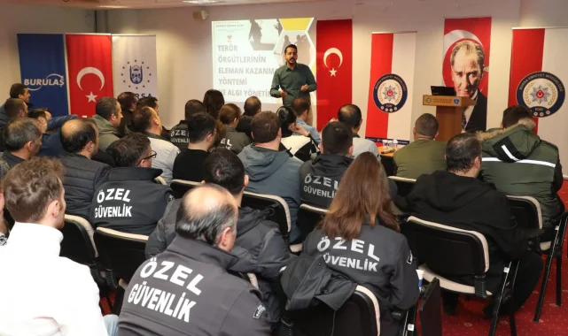 Bursa'da 352 güvenlik görevlisine 'özel' eğitim