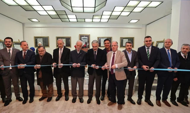 "Bursevi'nin kaleminden" sergisi açıldı