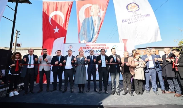 Denizli'de Büyükşehir 4. Kent Lokantasını hizmete açtı