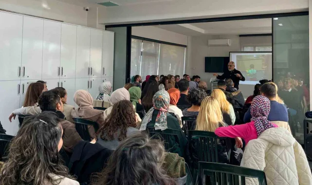 DOSD Meram'da eğitime yoğun ilgi