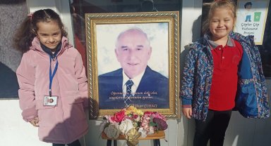 Edirne Keşan'da öğrenciler merhum Dr. Çuhacı'yı unutmadı
