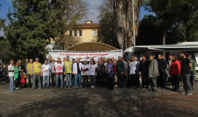 Fethiye'de "eziyet yönetmeliği"ne karşı eylem