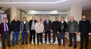 Gebze Trabzonlular Derneği'nden Başkan Büyükakın'a Ziyaret