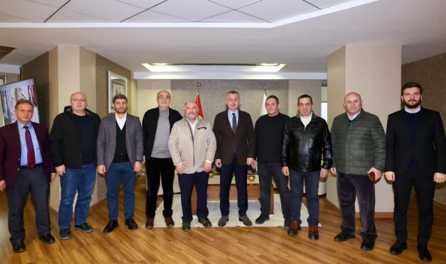 Gebze Trabzonlular Derneği'nden Başkan Büyükakın'a Ziyaret