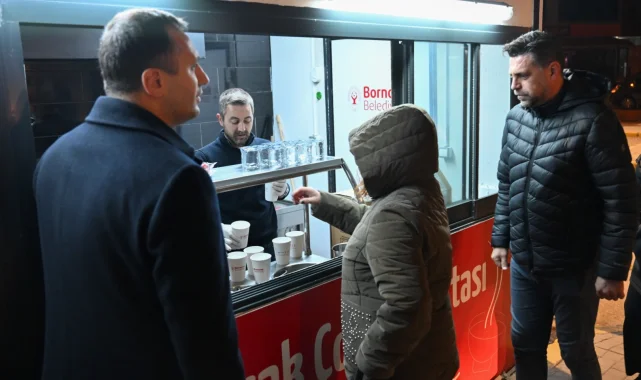 İzmir Bornova'da soğuk günlerde sıcacık dayanışma