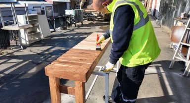 İzmir Güzelbahçe'de ahşaplar yeniden hayat buluyor!