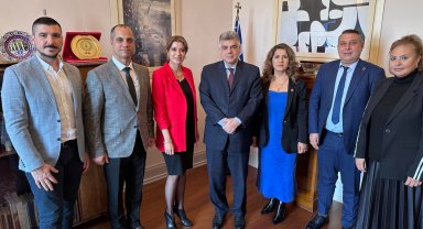 İzmir Karabağlar'dan Konsolosluk ziyaretlerine devam