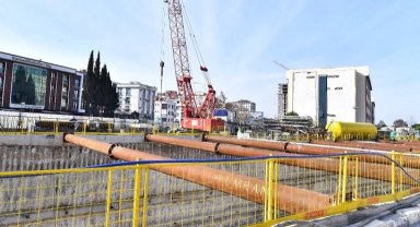 İzmir'de Buca Metrosu'nda tünel kazıları sürüyor