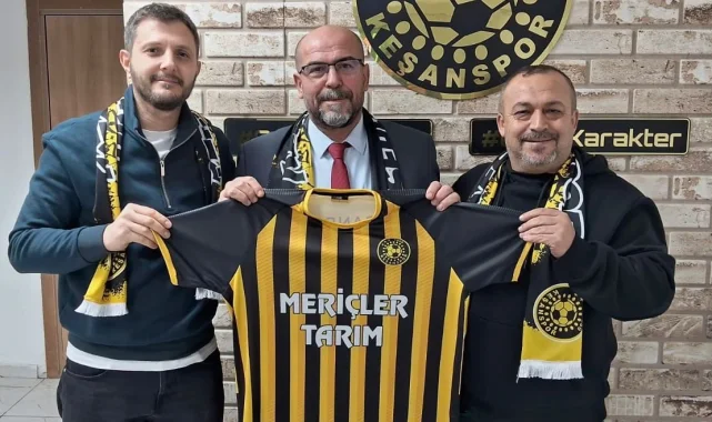 Keşanspor'un forma ana sponsoru belli oldu
