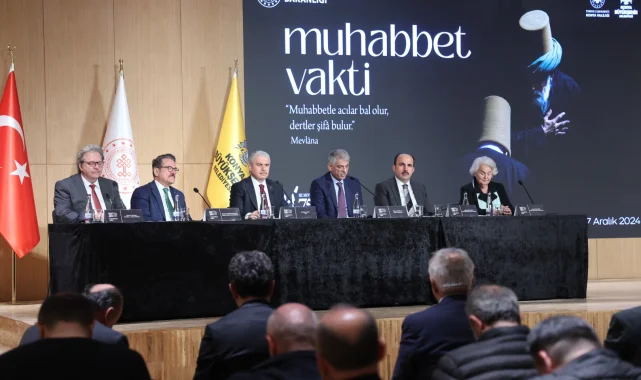 Konya'da bu yıl 'Muhabbet Vakti'