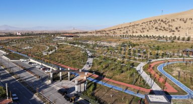 Konya'nın en büyük Millet Bahçesi Ereğli'de hayata geçti