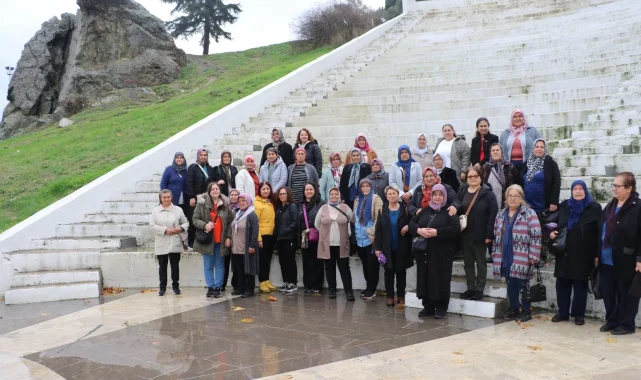 Köprübaşılı kadınlar Manisa'yı adım adım gezdi