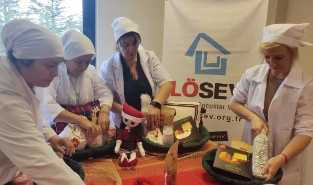 LÖSEV'in anneleri üretiyor, çocuklar iyileşiyor
