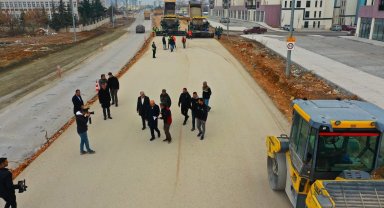 Malatya'da Saray Bosna Caddesi konforlu hale geliyor