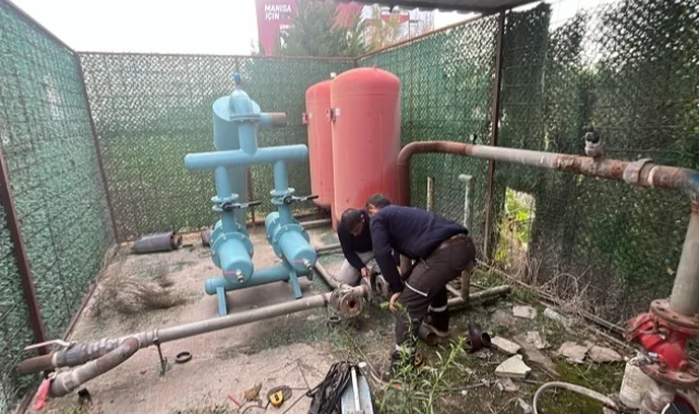 Manisa'da yeşil alanlar daha iyi sulanacak
