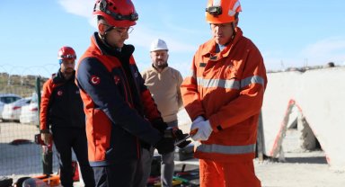 Mardin Büyükşehir personeline "Afet Müdahale Eğitimi