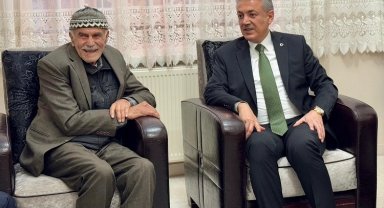 Mardin Valisi'nden Şeyhmus Amca'ya ziyaret
